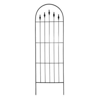 Southern Patio 80 In. Iron Trellis With Finial IRN 493414 at The Home 