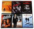 LOT OF 6 DVD Action & Horror Movies   All Like New
