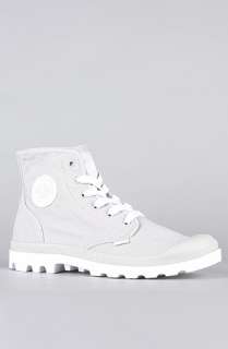 Palladium The Blanc Hi Sneaker in Vapor White  Karmaloop   Global 