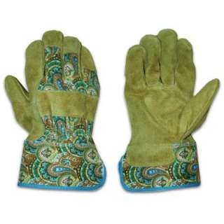West Chester Split Cowhide Leather Palm Womens Garden Gloves HD23000 