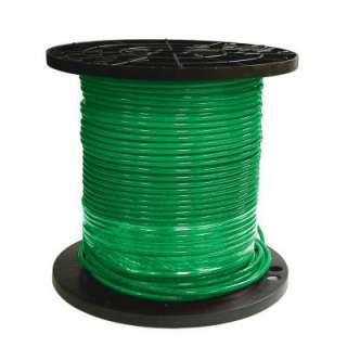   500 ft. 6 Stranded THHN Green Cable 20497401 