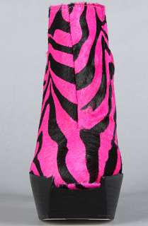 Senso Diffusion The Delilah Shoe in Pink Zebra  Karmaloop 