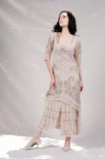 New Color Nataya Titanic Victorian Dress 2101 Sage and Lavender 1X 