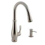    Cruette Pull down Kitchen Faucet in Vibrant Stainless 