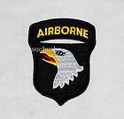   ARMY 101ST AIRBORNE DIVISION PARATROOPER SHOULDER PATCH BADGE  31937