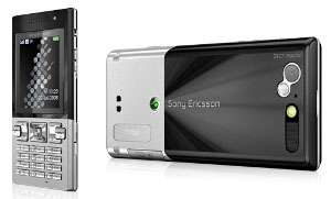 Sony Ericsson T700 Black on Silver Handy  Elektronik