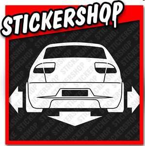Sticker LOWER & WIDER Seat Leon 1M Cupra R TopSport  