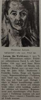 Ake Waldemar Larsson 1913   1995, Fricksgatan in Malmö, datiert 1965 