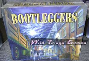 Bootleggers The Board Game FACTORY SEALED Eagle Games OUT OF PRINT 