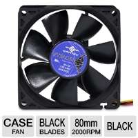 Click to view Vantec SF8025L Stealth 80mm Cooling Fan   Double Ball 