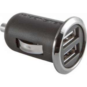 Monster Cable iCar™ Dual USB 700 USB Car Charger 
