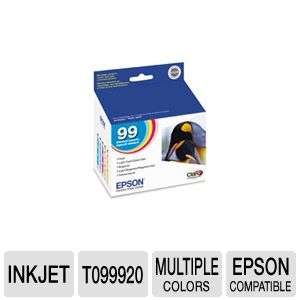 Epson 99 T099920 Multi Pack Color Ink Cartridges 
