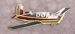 Hat Tie Tac Pin Airplane Piper Cherokee NEW  