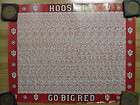 indiana hoosiers college poster stereogram go big red returns not