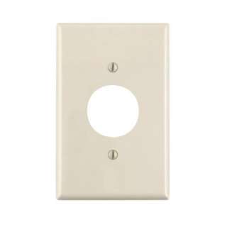 Leviton 1 Gang Light Almond Midway Outlet Wall Plate R56 00PJ7 00T at 