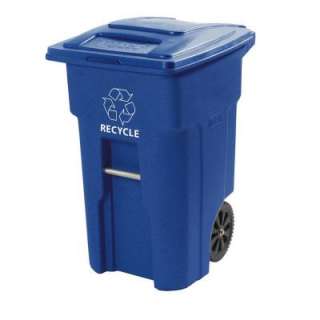 Toter 32 gal. Toter Recycle Cart for recycling with Recycle Symbol 