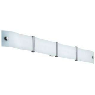 Lithonia Lighting Wing White Glass 4 Ft. Vanity Fixture 10844RET5 BNP 