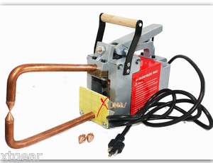   ELECTRIC SPOT WELDER *1/8 METAL WELDING MACHINE w/extra tips  