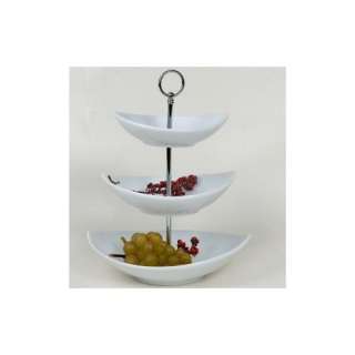 Porzellan Etagere Buffet 3 Etagen 28 x 36 x 22 cm Etagenteller  