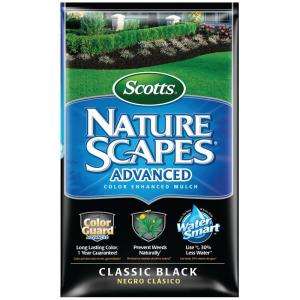 Scotts 2 cu. ft. Nature Scapes Advanced Classic Black Mulch 88552795 