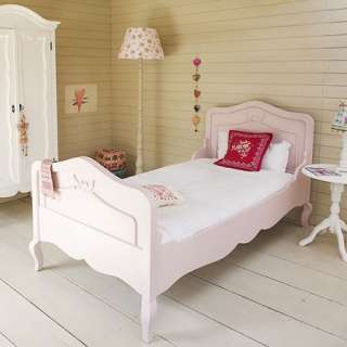 Luxuriöses Kinderbett Jugendbett OPSETIMS   BAMBINI, Weiß, 90x200cm 