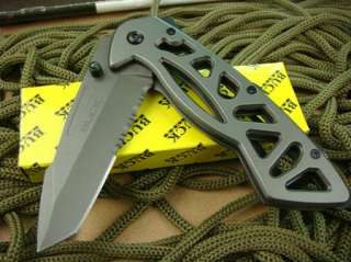   with clip Folding Pocket Knife Outdoor Camping Hunting knife 32  