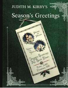 Judith M Kirby Seasons Greetings Christmas Bell Pull  