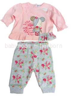 süßes Baby Outfit, Gr. 56, Mädchen, Babaluno, 2pc Baby Outfit Girls 