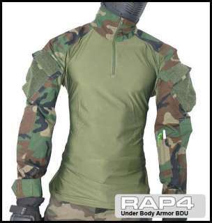 Under Vests And Body Armor BDU (Woodland)   Sizes S 4XL  