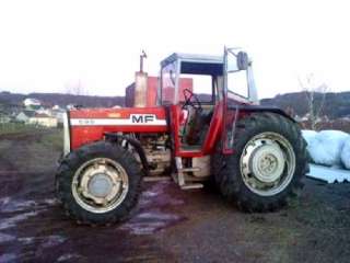 Traktor Massey Ferguson MF 595 Allrad in Saarland   Tholey  Anhänger 