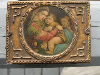   Italian Renaissance Cassone Carved Wood Box Fratelli Paoletti Firenze