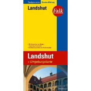 Falk Stadtplan Extra Standardfaltung Landshut  Bücher