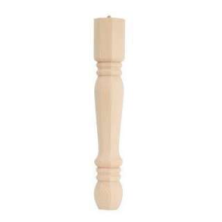 28 In. Traditional Table Leg 2428  