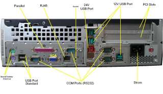 POS Kassen PC HP RP 5000 2GHz 12V 24V USB Rechnung TOP  