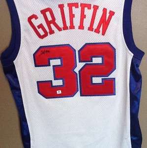 BLAKE GRIFFIN AUTOGRAPHED CLIPPERS JERSEY (GAI COA)  