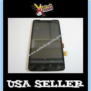 HTC Evo Lcd touch digitizer screen assembly Small Ribbon 2V6A With out 