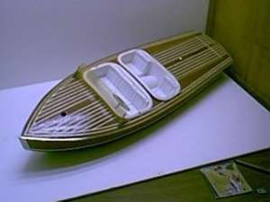 RC LARGE POWER BOAT WITH MOTOR 29 long NEAR MINT CONDITION  