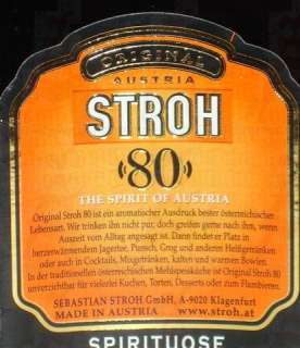 Stroh 80 Original 1 Ltr 80% rum  