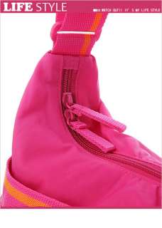 BN PUMA Core Shoulder Messenger Bag in Peach Pink  