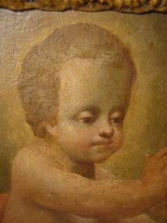 OIL PAINTING PORTRAIT HOLY JESUS CHILD c. 1780  sale   