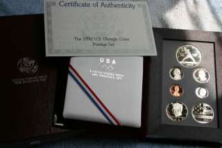 Collection of US Prestige 12 Set Lot 1986   1997 Proof Coins Silver 