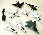 ASSORTED PLANES & HELICOPTER​S   SET OF NINE (164 Scale