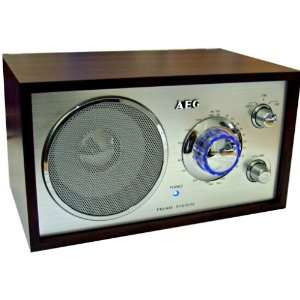 AEG Design  Retro Radio MR4101im Holzdesign  Elektronik