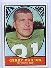 1967 TOPPS FOOTBALL #99 GERRY PHILBIN   NEW YORK JETS