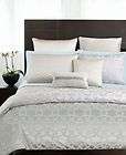NEW 3pc HOTEL Collection RINGS KING DUVET COVER, SHAMS SET