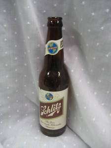 Schlitz Beer bottle returnable good condition  