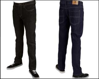 New Mens Skinny Jeans with Black & Dark Indigo Blue Rigid Denim 