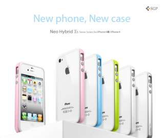 SGP iPhone 4S Case Neo Hybrid 2S Snow Series   Sherbet Pink  