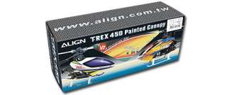 Align T Rex 450 PRO V2 Painted Canopy HC4305 New in Box  