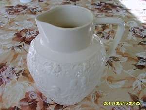 Minton 18th century staffordshire salt glaze pitcher  